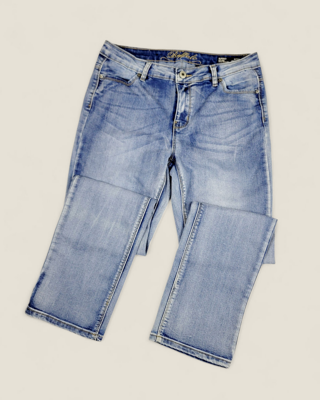 BUFFALO MID RISE STRAIGHT LEG JEANS LADIES SIZE 10 PRE-LOVED