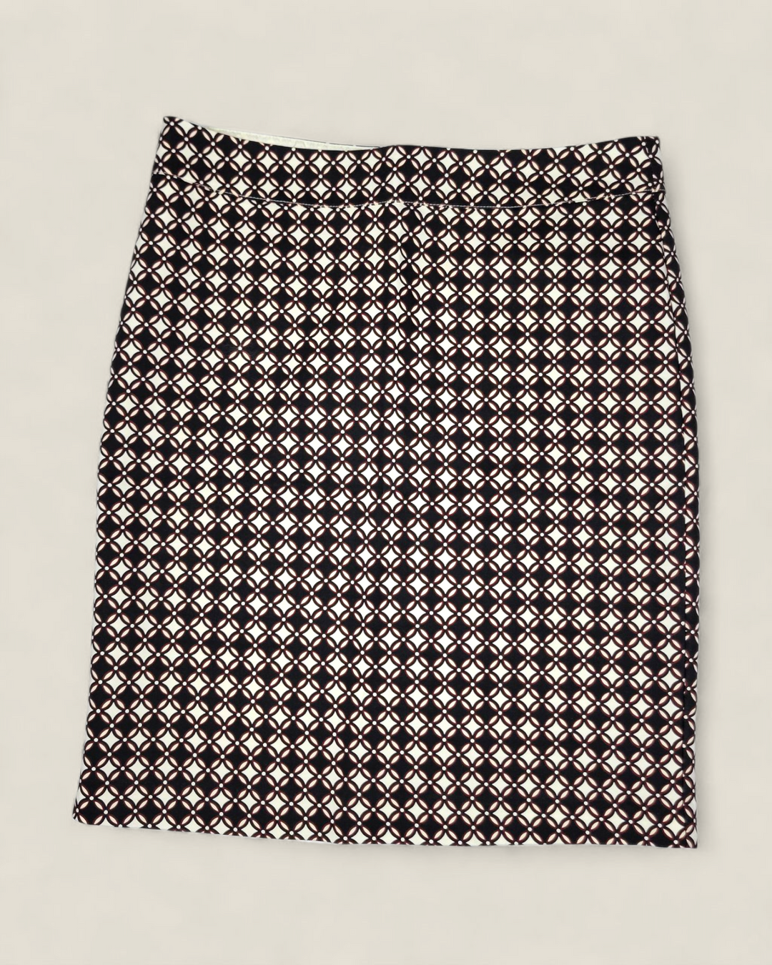 JESSICA PATTERNED SKIRT LADIES SIZE 10 PRE-LOVED