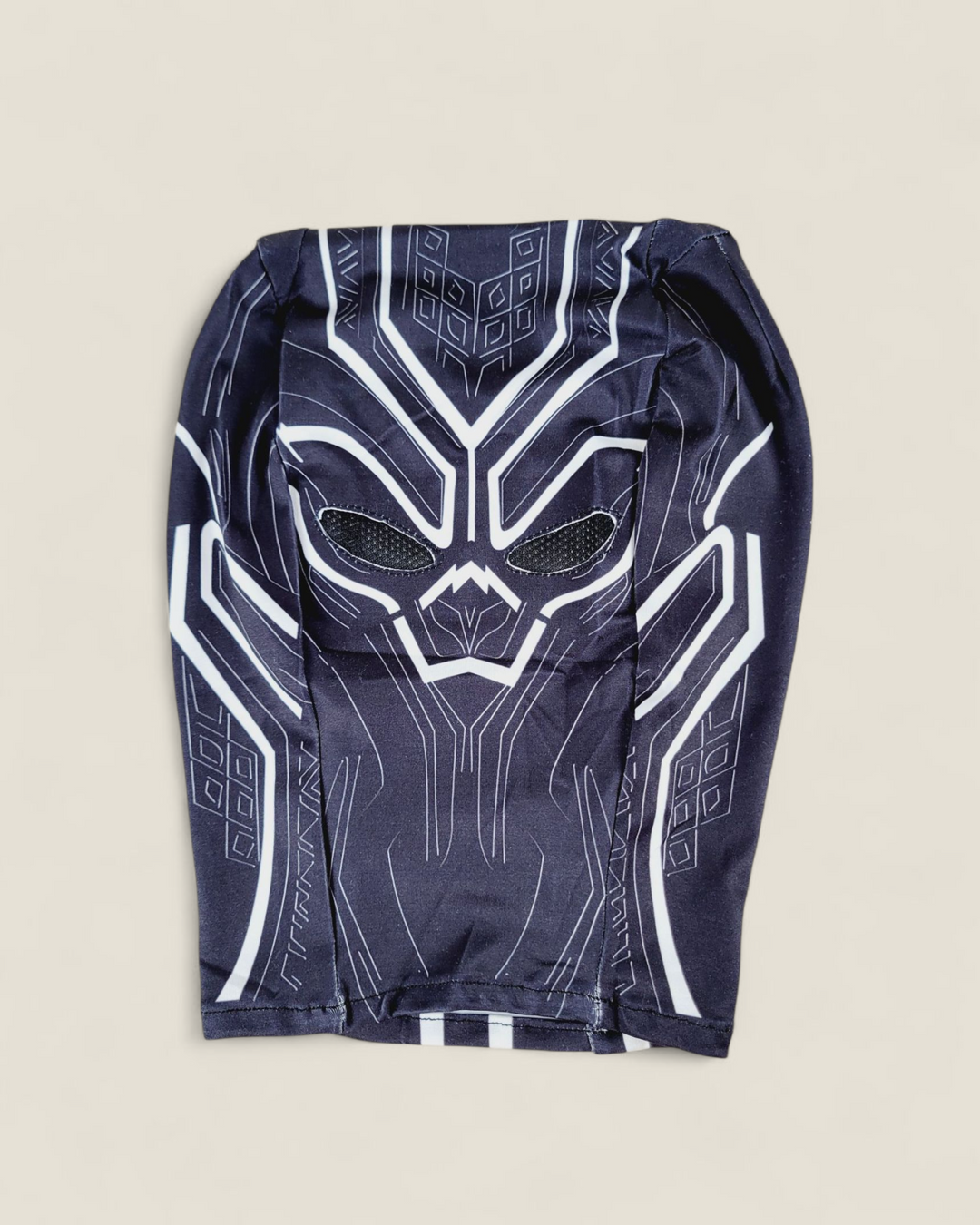 BLACK PANTHER MASK APPROX 6-8Y PRE-LOVED