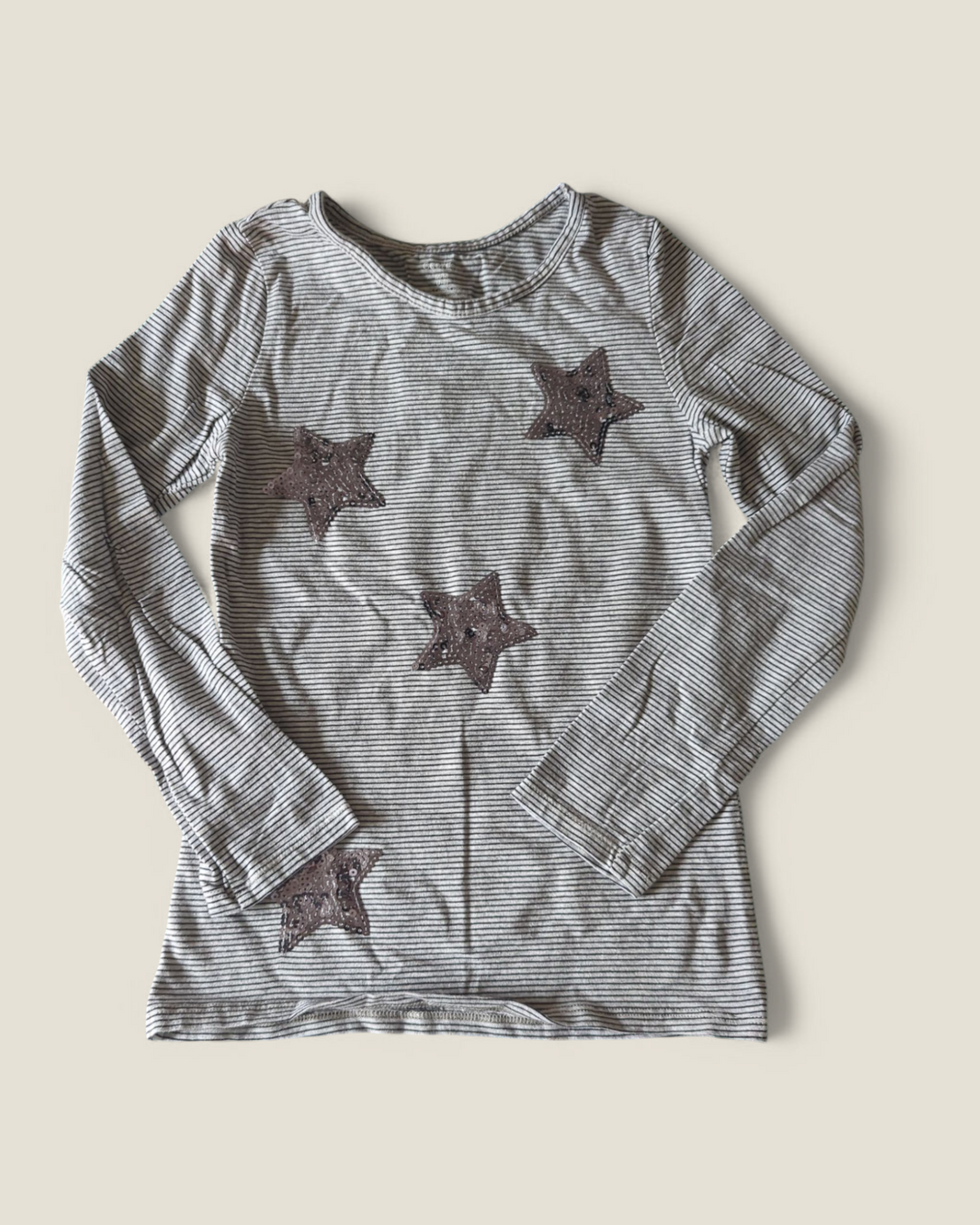 GEORGE STAR SEQUIN TOP 7/8Y PRE-LOVED
