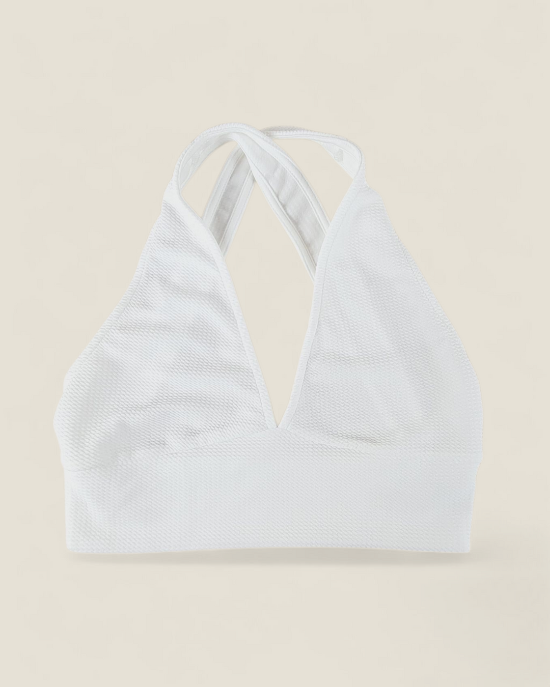 SHEIN WHITE CROP TOP LADIES SMALL PRE-LOVED