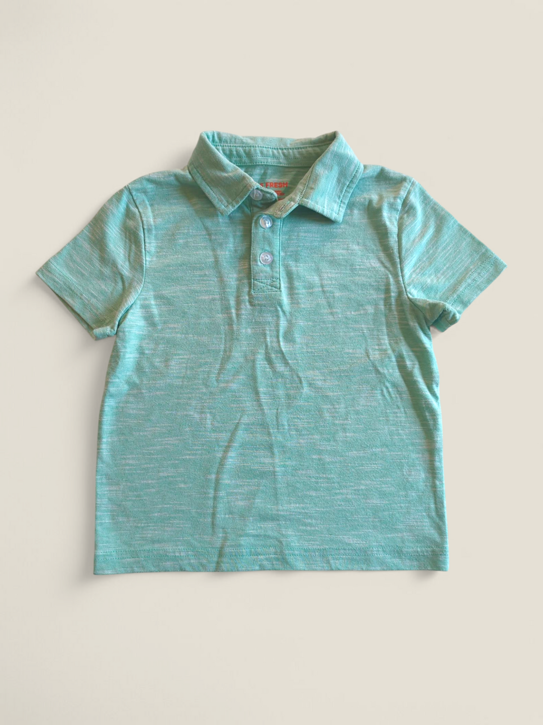 JOE FRESH LIGHT GREEN COLLARED TOP 2Y PRE-LOVED