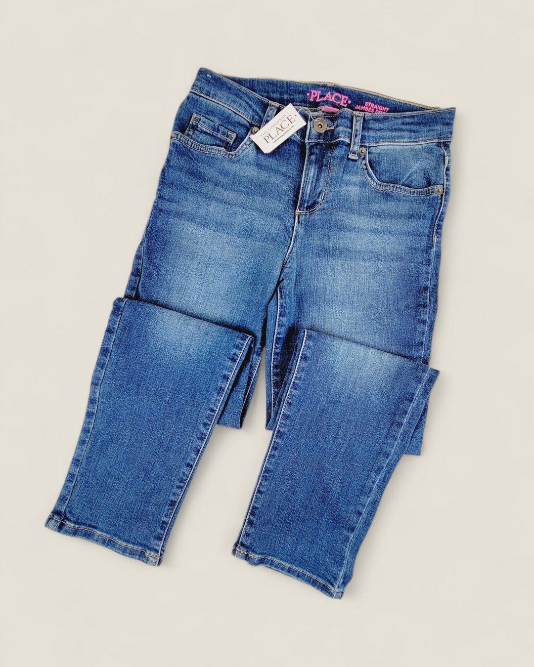 CHILDRENS PLACE STRAIGHT LEG JEANS 10Y PRE-LOVED (WITH TAGS)