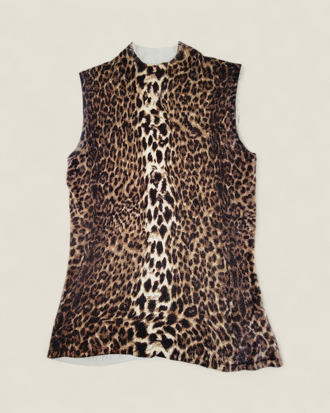 CYC ANIMAL PRINT SLEEVELESS TOP LADIES SMALL PRE-LOVED