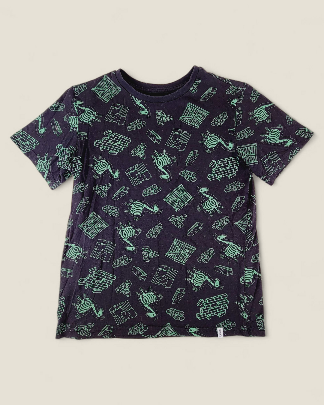 FORTNITE BLACK TEE BOYS 10-12Y PRE-LOVED