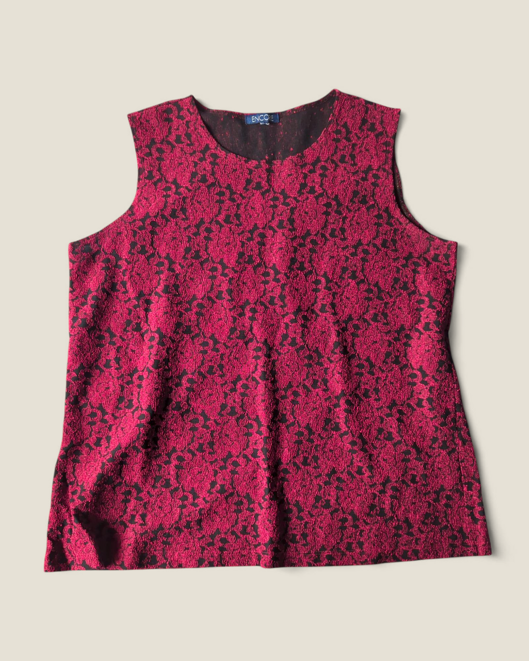 ENCORE SLEEVELESS TOP LADIES LARGE PRE-LOVED