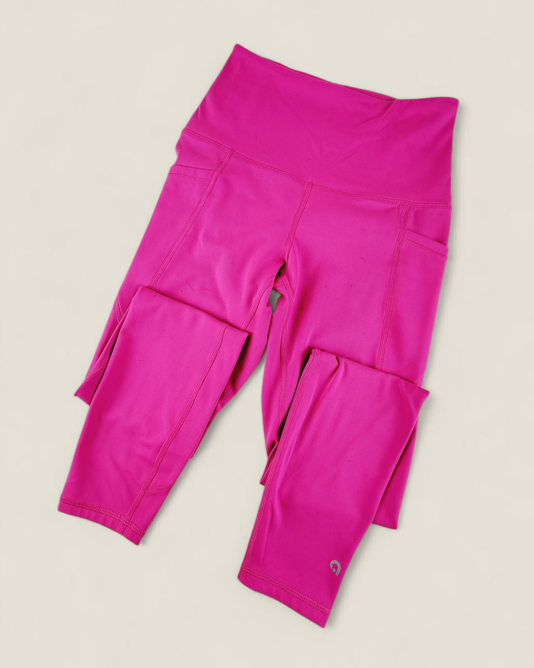 HYBA PINK LEGGINGS WITH SIDE POCKETS LADIES SMALL PRE-LOVED