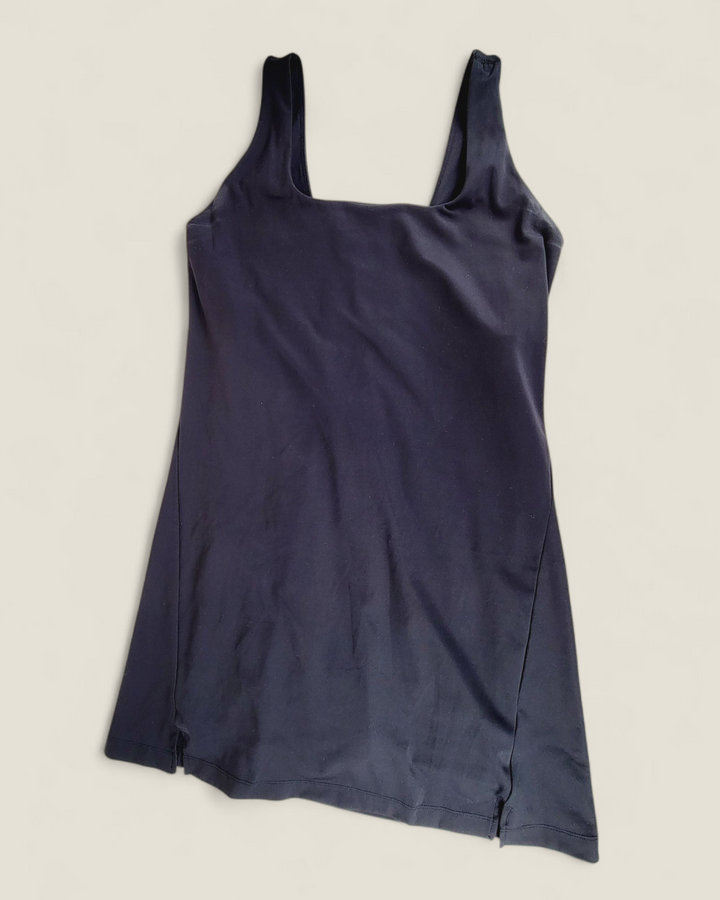 OLD NAVY ACTIVE BLACK DRESS WITH SHORTS LADIES MEDIUM PRE-LOVED