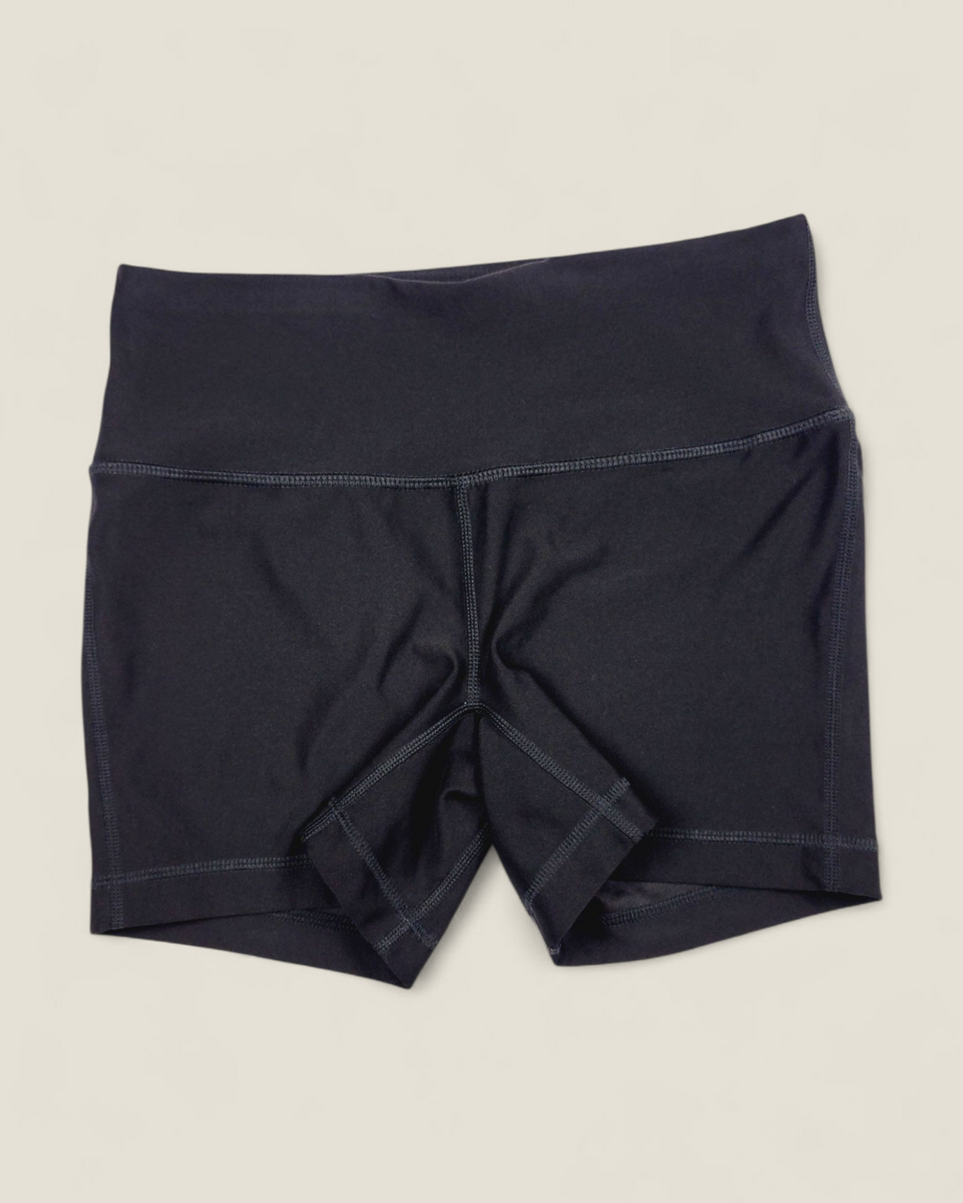 ATHLETIC WORKS BLACK BIKE SHORTS LADIES SMALL PRE-LOVED