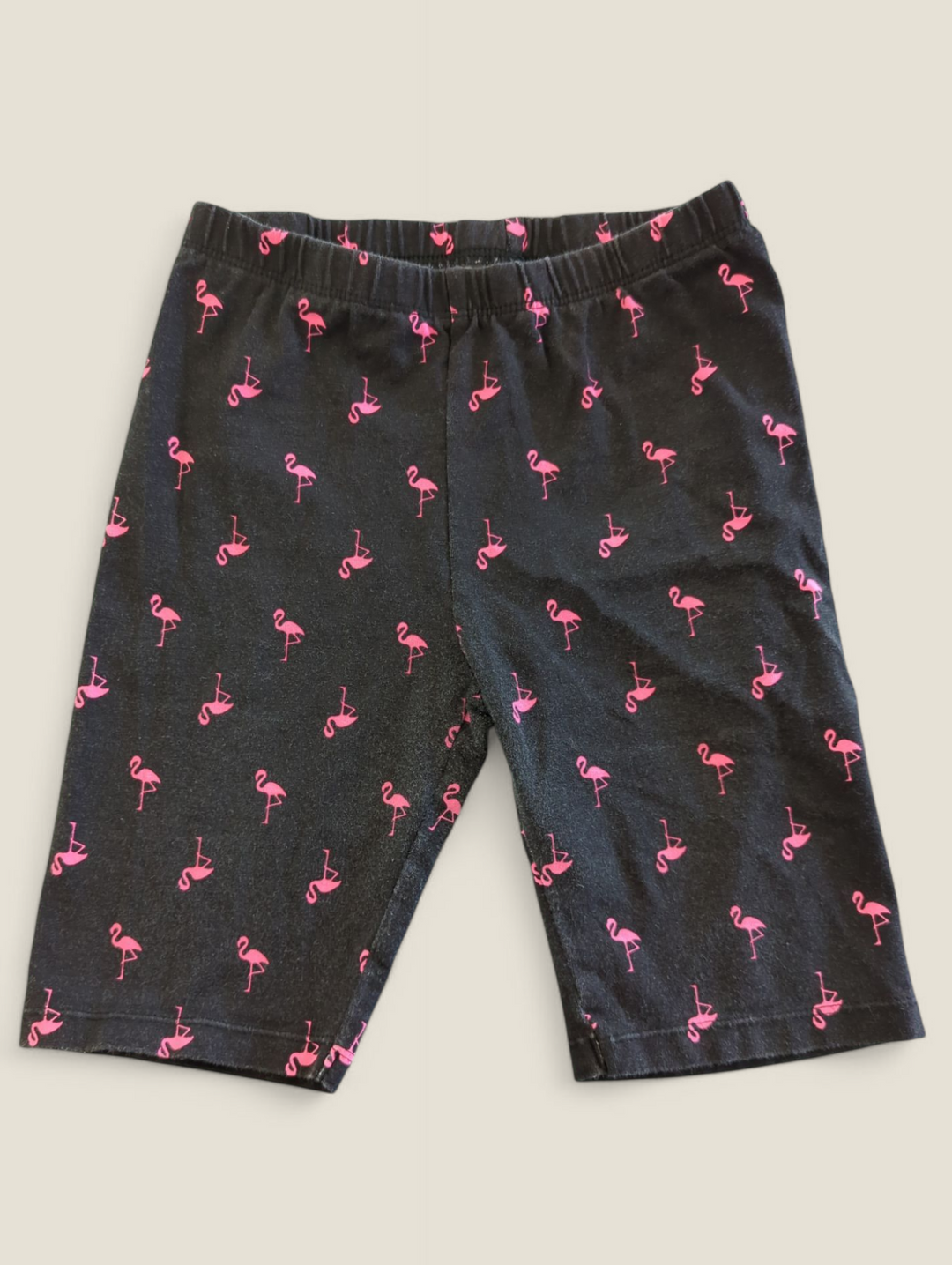 CHILDRENS PLACE FLAMINGO SHORTS 7/8Y PRE-LOVED
