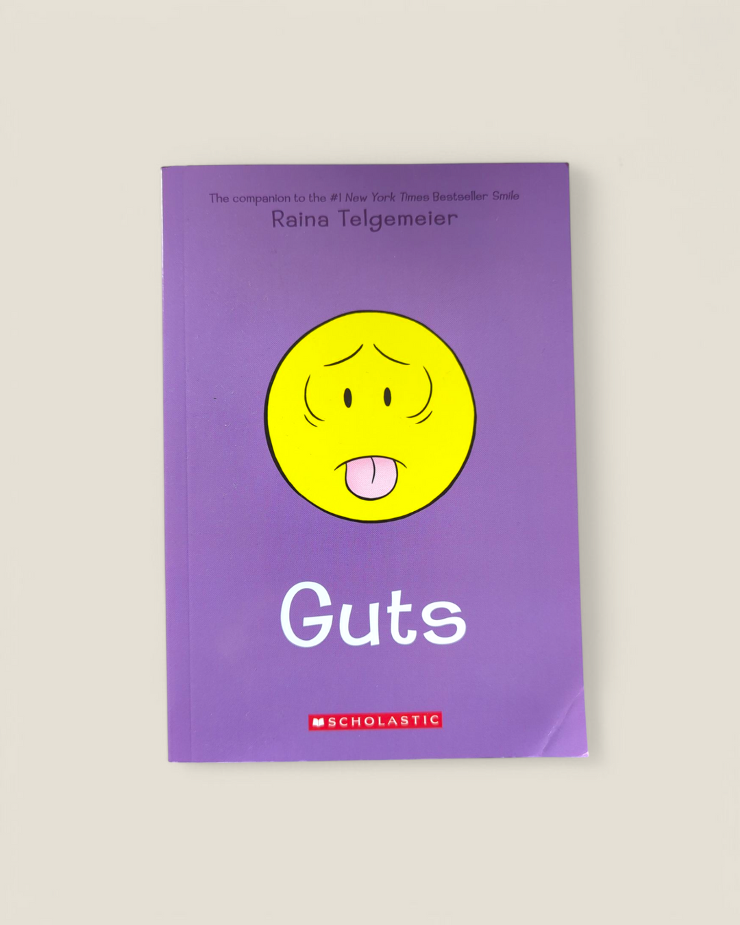GUTS BY RAINA TELGEMEIER GRAPHIC NOVEL PRE-LOVED