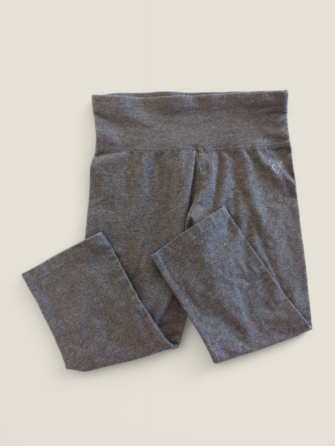 JUSTICE GREY CAPRI LEGGINGS 10Y PRE-LOVED