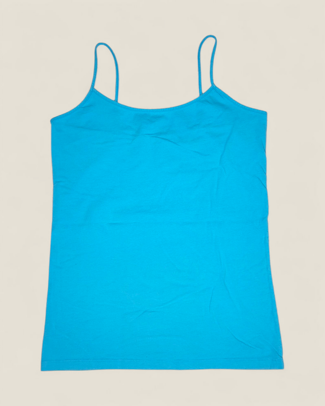 NO BOUNDRIES BLUE TANK YOUTH SIZE 15 - 17 PRE-LOVED