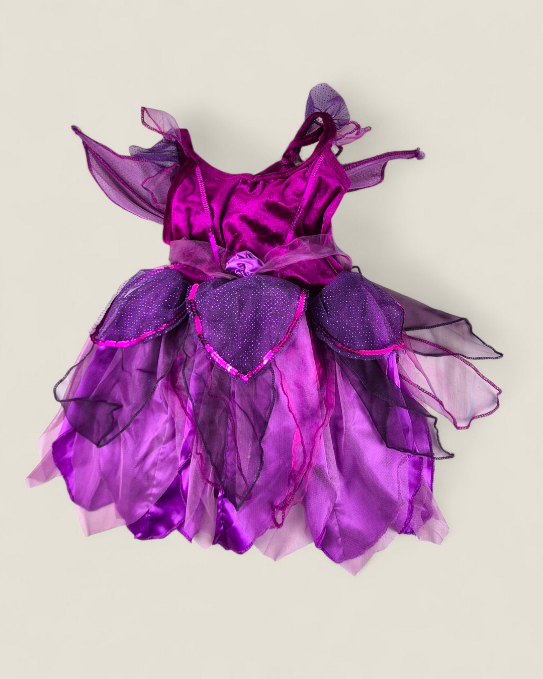 PURPLE FAIRY DRESS DRESS KIDS 3T PRE-LOVED