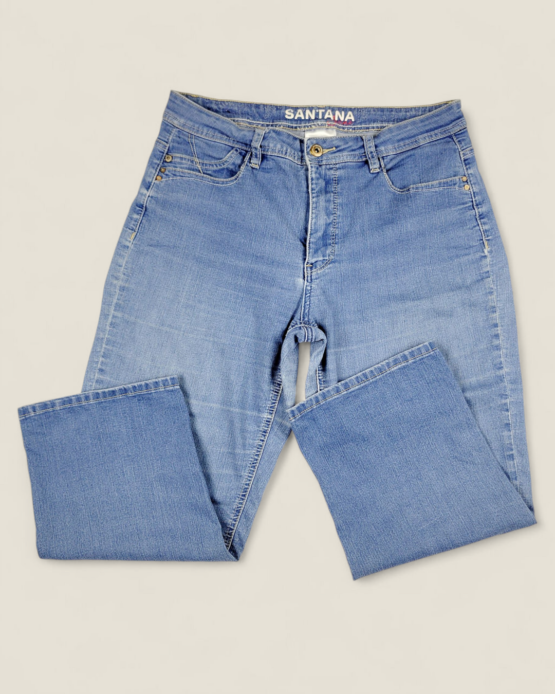 SANTANA CAPRI JEANS LADIES SIZE 10 PRE-LOVED