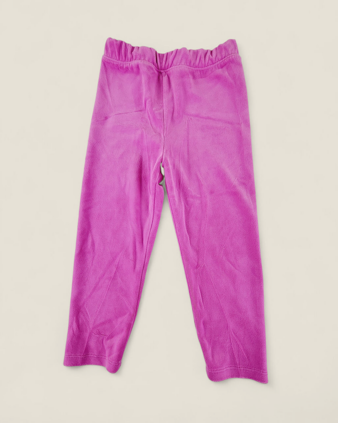 GEORGE PINK VELOUR PANTS 3T PRE-LOVED