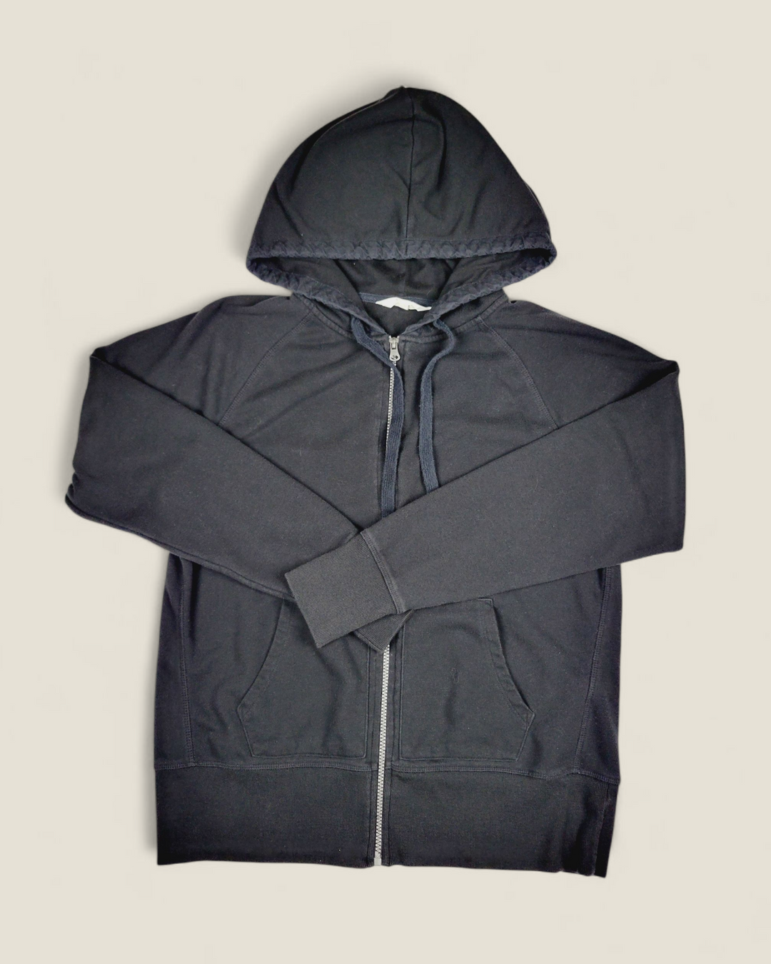 DANSKIN BLACK HOODIE LADIES LARGE PRE-LOVED