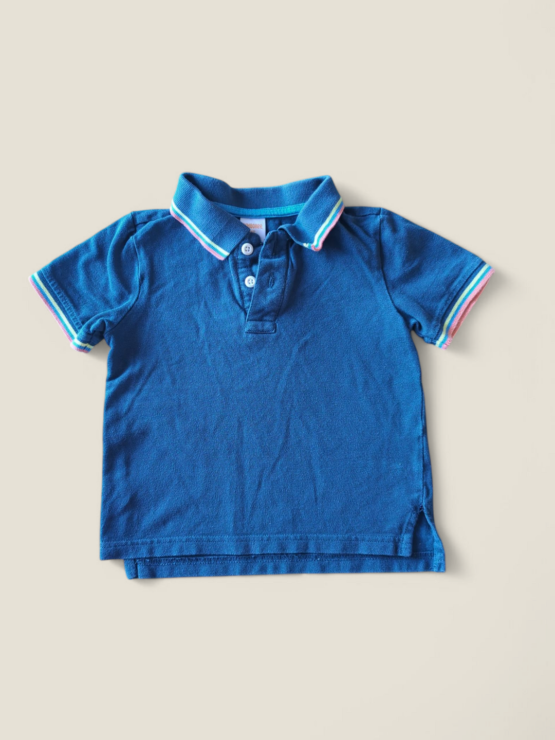 GYMBOREE NAVY POLO 2Y PRE-LOVED