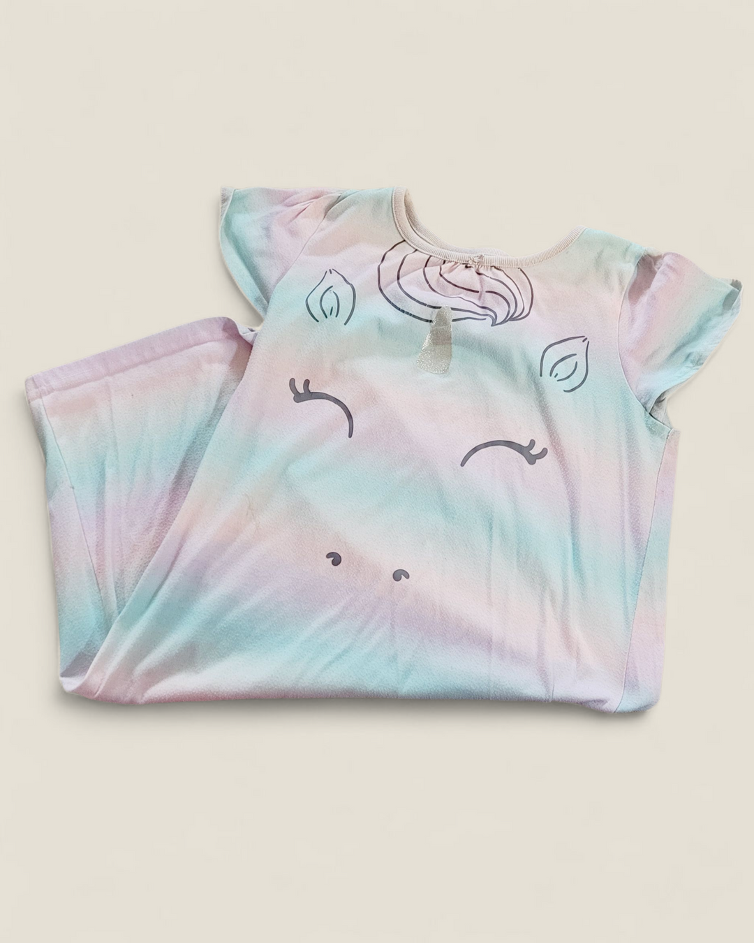 CARTERS UNICORN PYJAMA 12/14Y PRE-LOVED