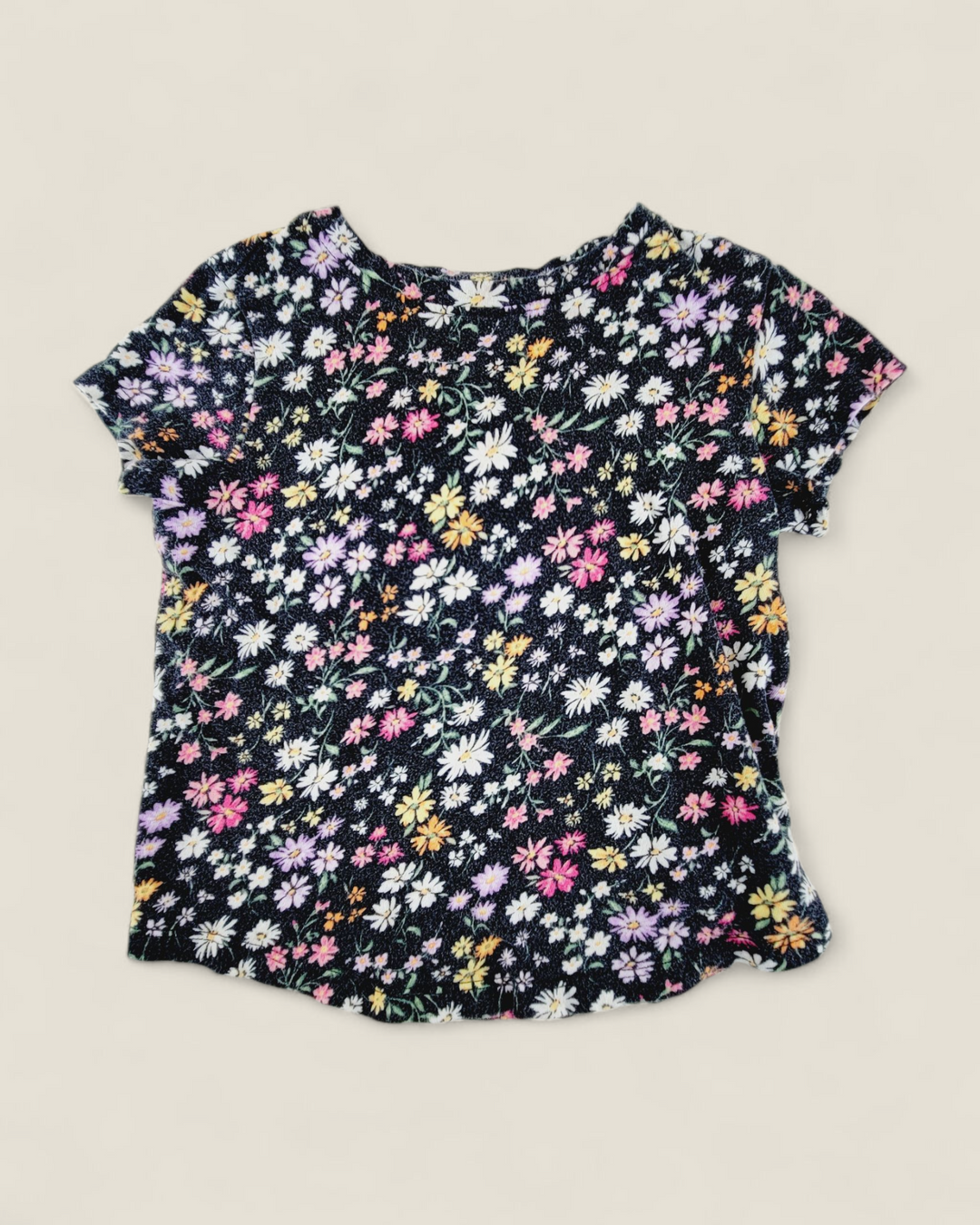 OLD NAVY FLORAL TOP 4T PRE-LOVED