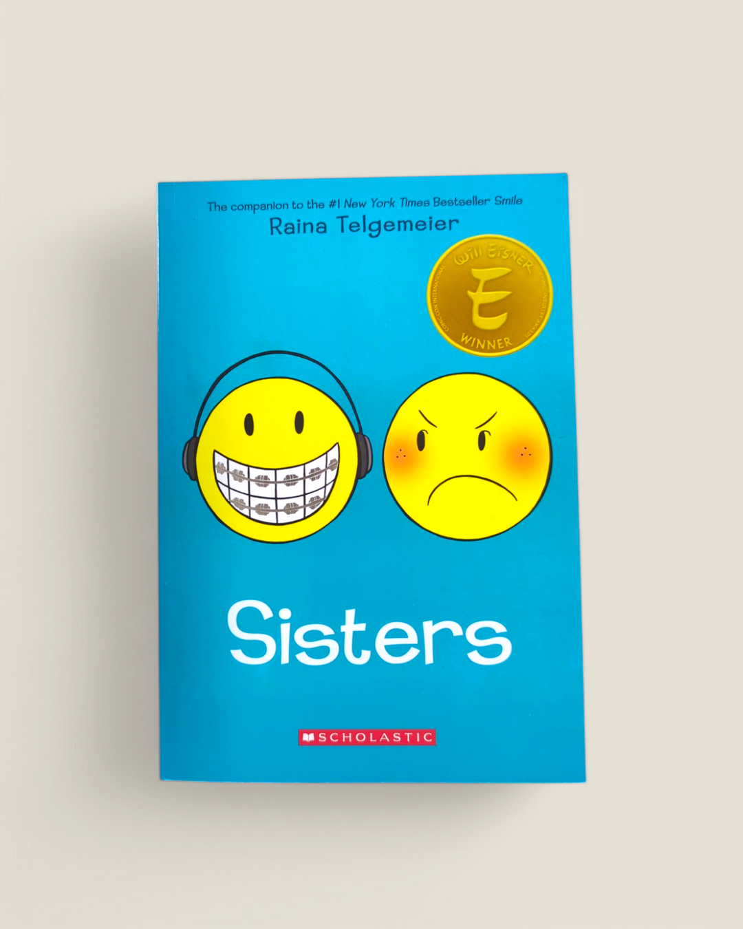 SISTERS BY RAINA TELGEMEIER GRAPHIC NOVEL PRE-LOVED