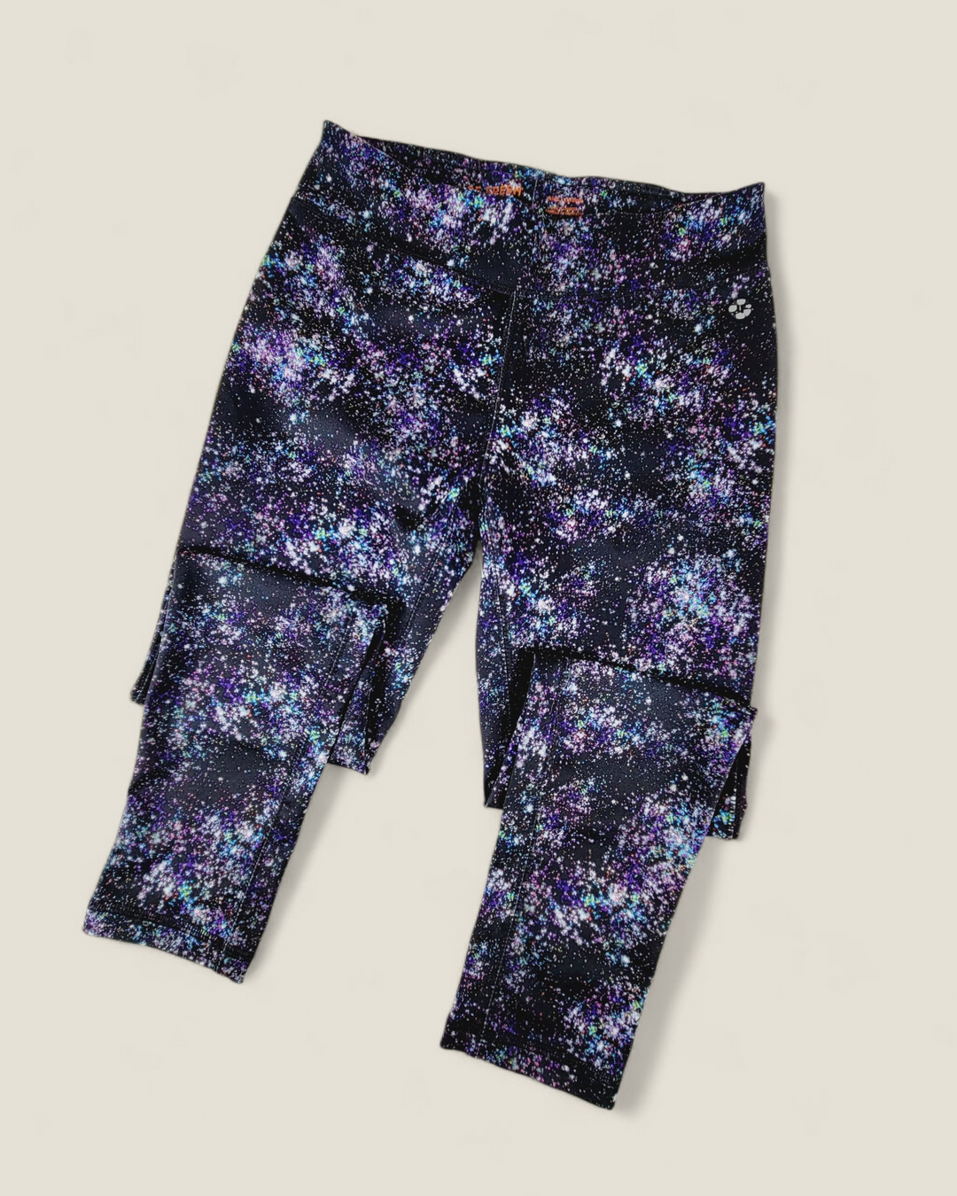 JOE FRESH GALAXY ATHLETIC LEGGINGS GIRLS 7-8Y PRE-LOVED