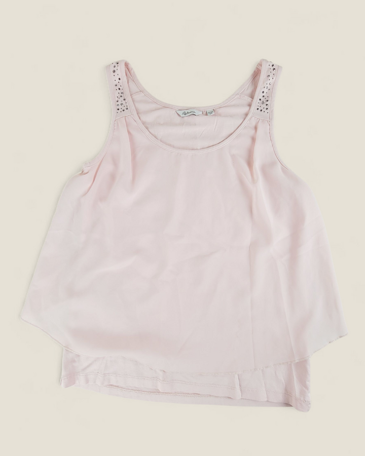 REITMANS PINK SLEEVELESS TOP LADIES SMALL PRE-LOVED