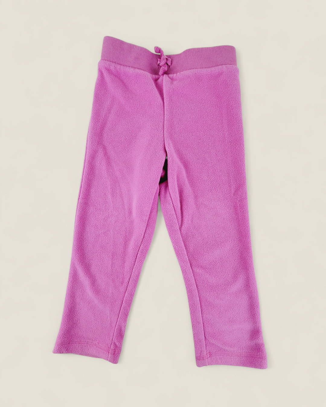 GEORGE PINK FLEECE PANTS 3T PRE-LOVED