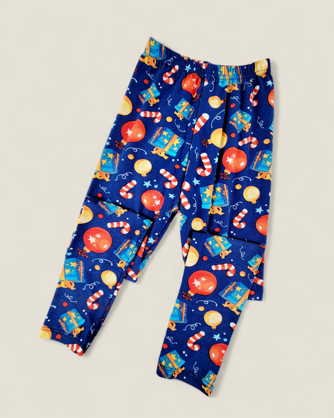 LEGGINGS DEPOT HOLIDAY LEGGINGS GIRLS APPROX 8-10Y PRE-LOVED