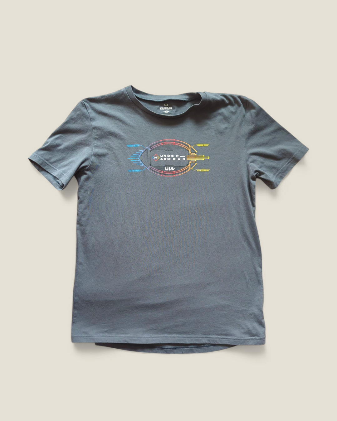 UNDER ARMOUR GREY TSHIRT YOUTH XL PRE-LOVED
