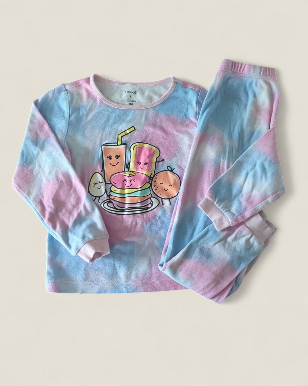 PEKKLE TIE DYE PYJAMAS 6Y PRE-LOVED