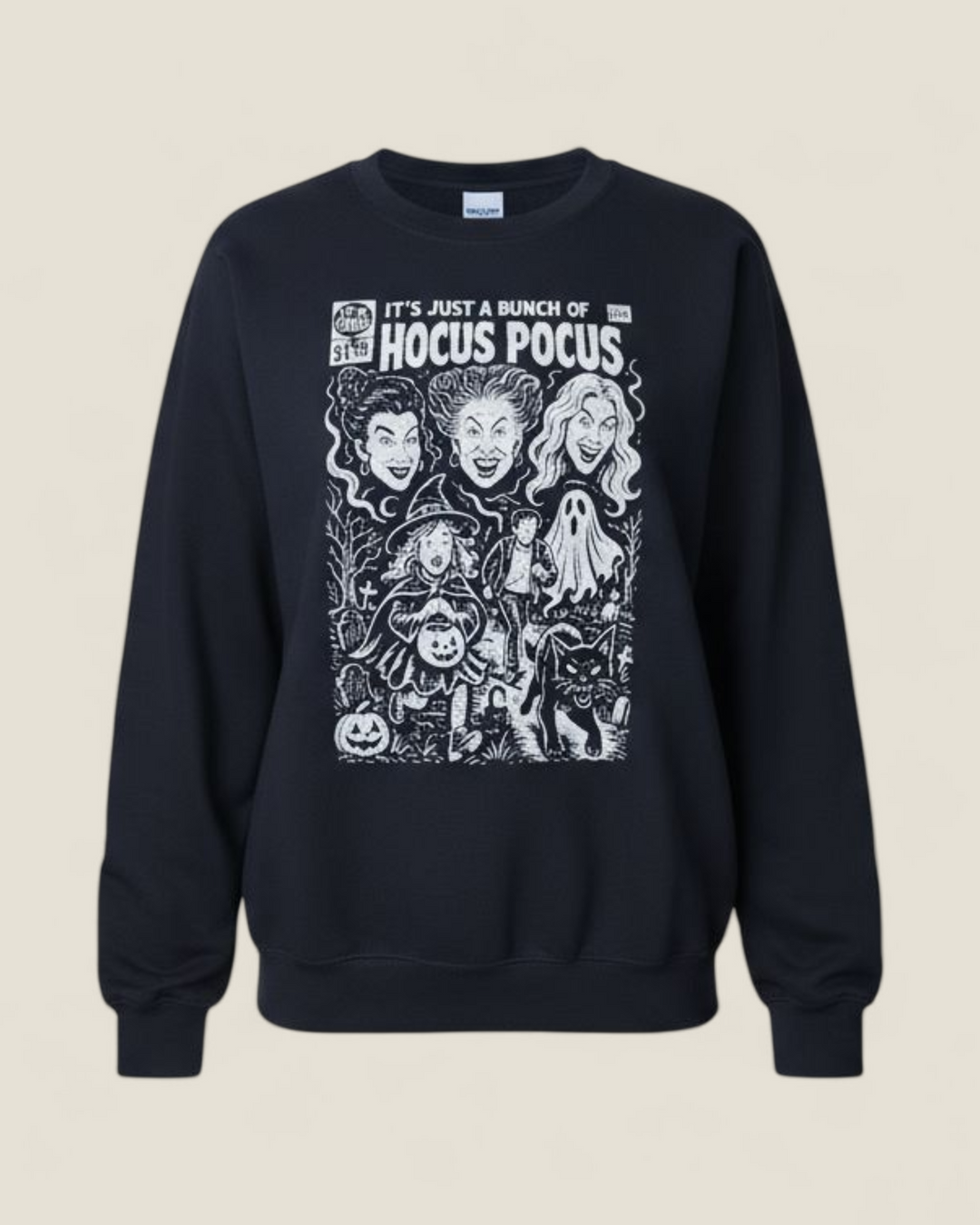 June & Co Designs, It's Just A Bunch Of Hocus Pocus Crewneck