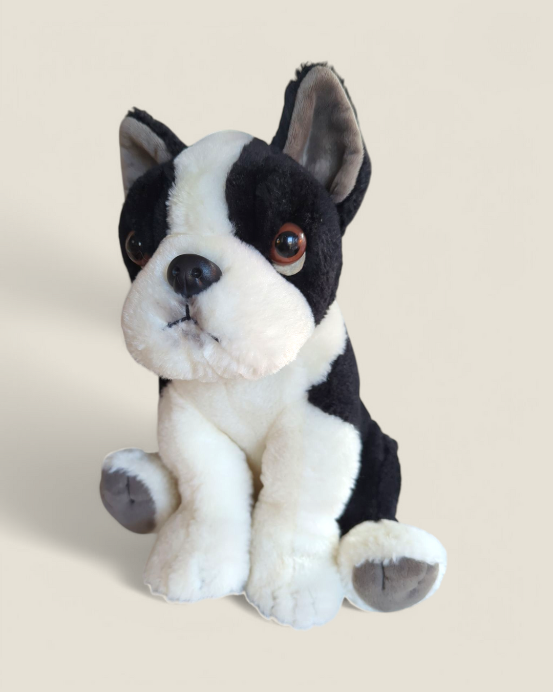 WILD REPUBLIC BLACK & WHITE DOG STUFFY PRE-LOVED