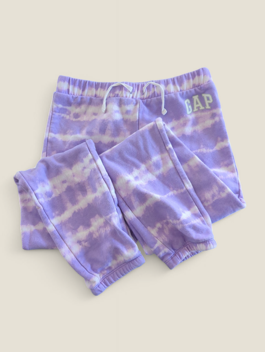 GAP PURPLETIE DYE TRACK PANTS 14/16Y PRE-LOVED