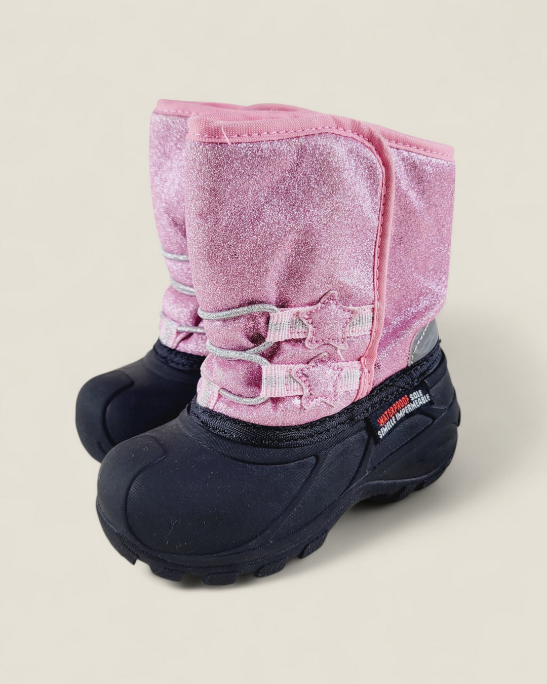 PINK WINTER BOOTS KIDS SIZE 7 PRE-LOVED