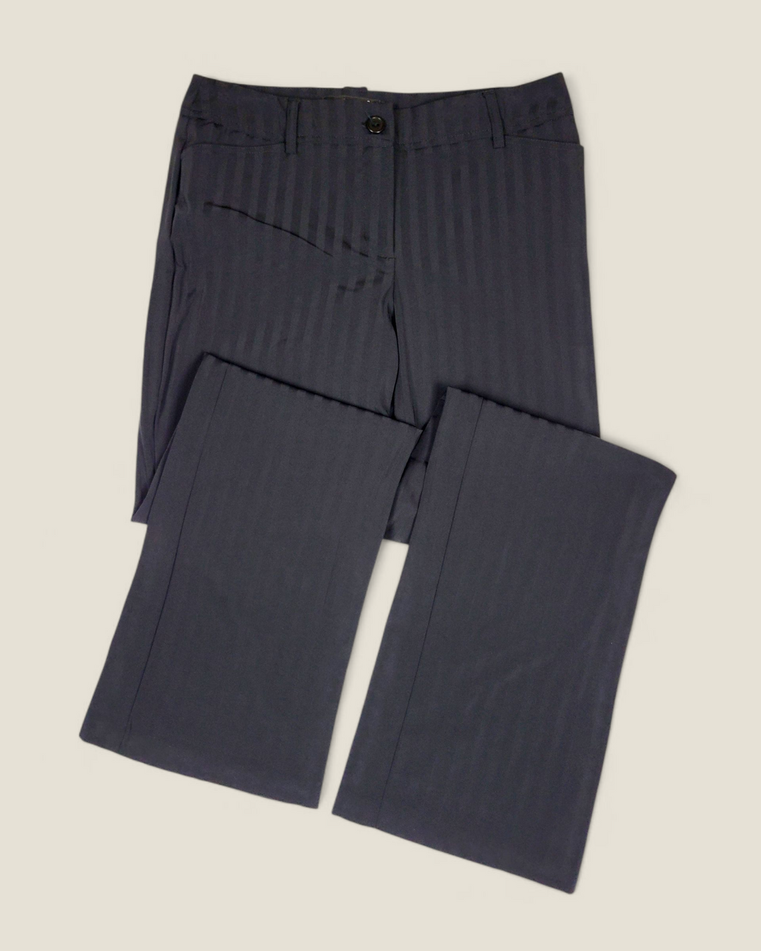 TRIBAL STRETCH BLACK STRIPED DRESS PANTS LADIES SIZE 6 PRE-LOVED