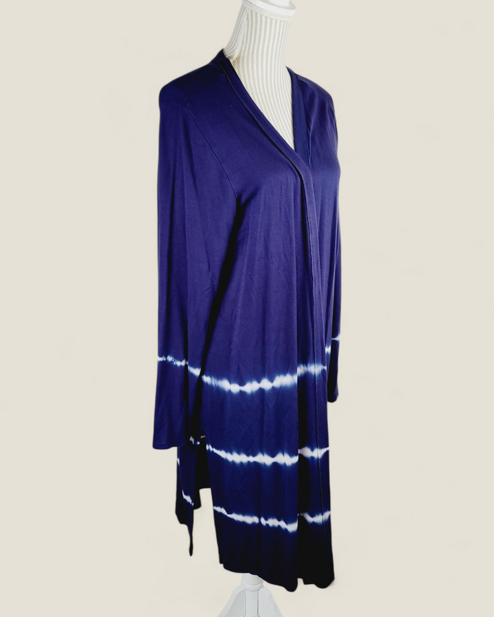 MAURICES NAVY LONG CARDIGAN LADIES XL PRE-LOVED