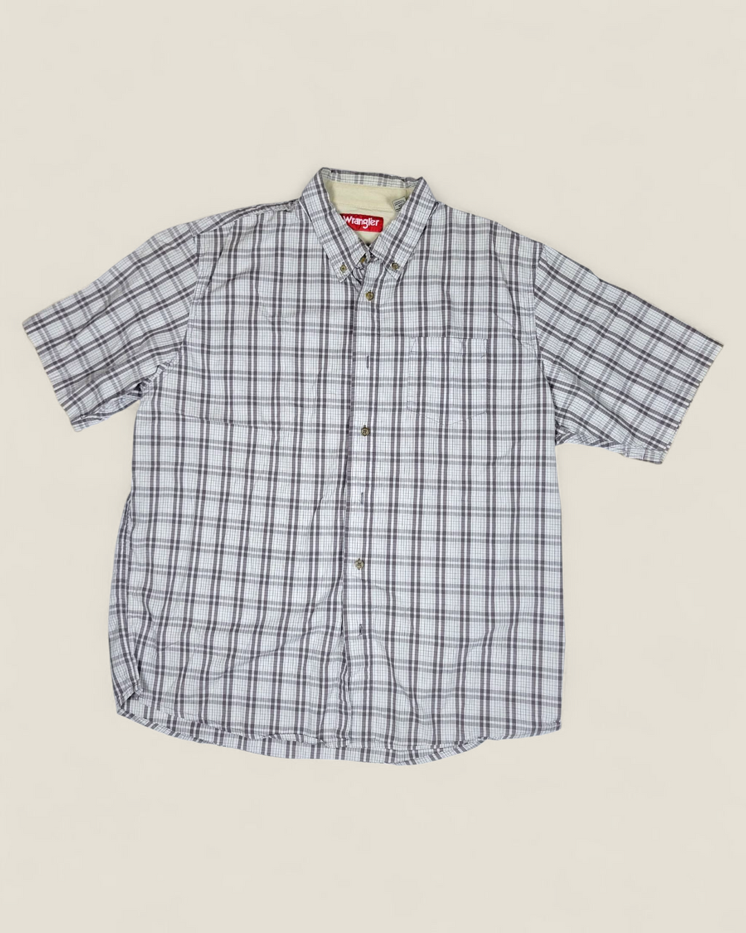 WRANGLER PLAID SHIRT MENS XL PRE-LOVED