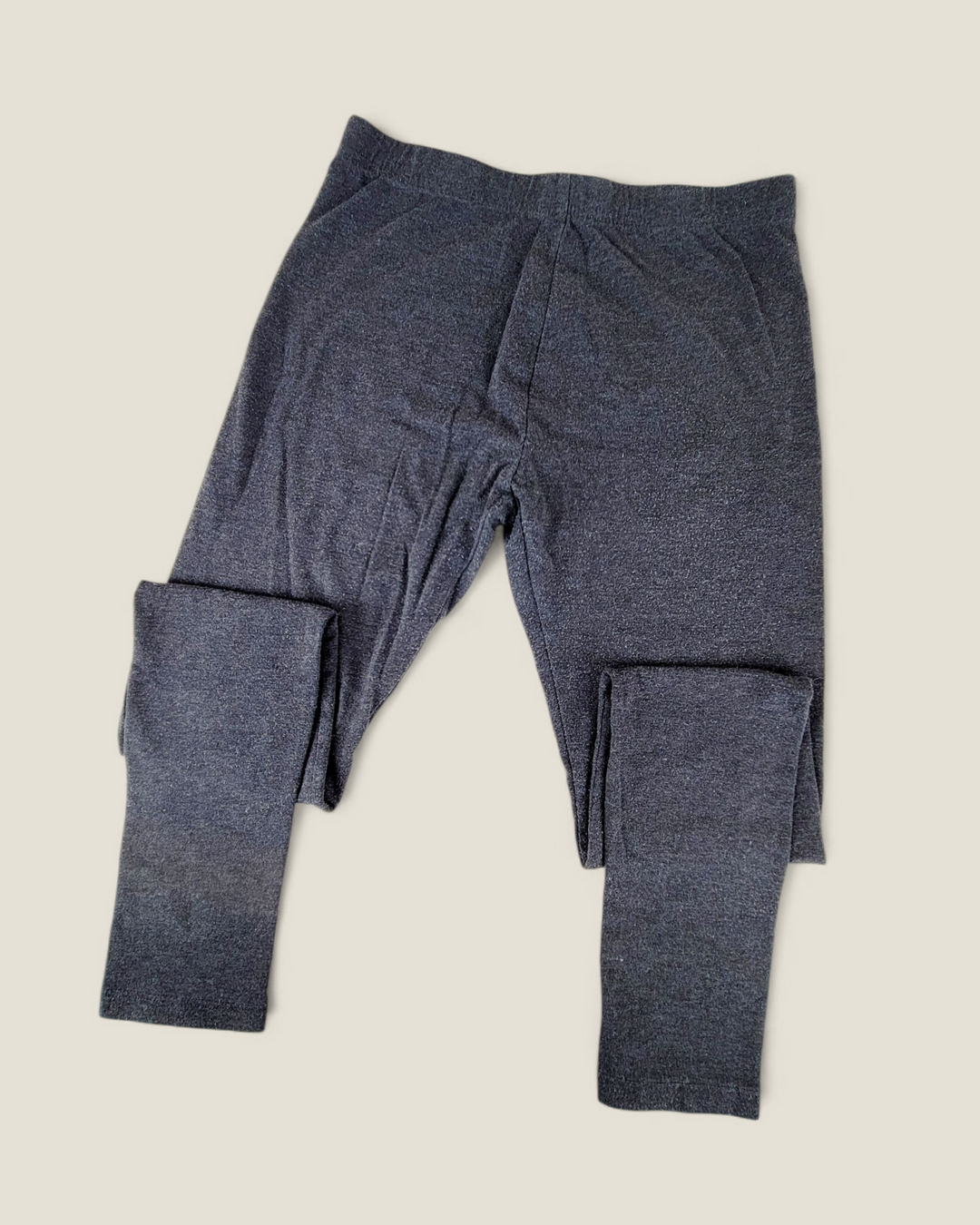 GEORGE CHARCOAL LEGGINGS GIRLS 10-12Y PRE-LOVED
