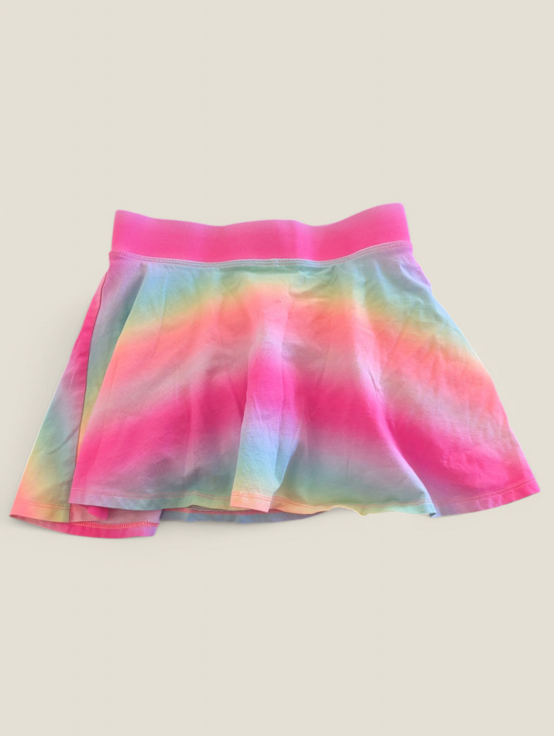 CHILDRENS PLACE RAINBOW SKORT 7/8Y PRE-LOVED