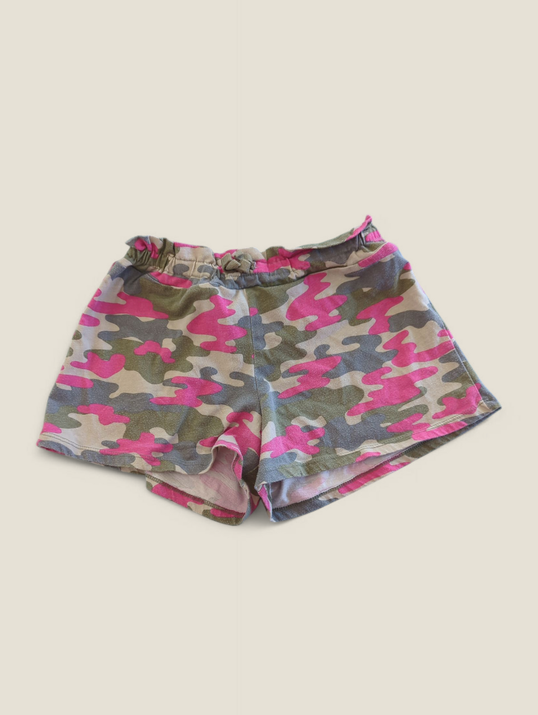 CHILDRENS PLACE CAMO SHORTS 7/8Y PRE-LOVED