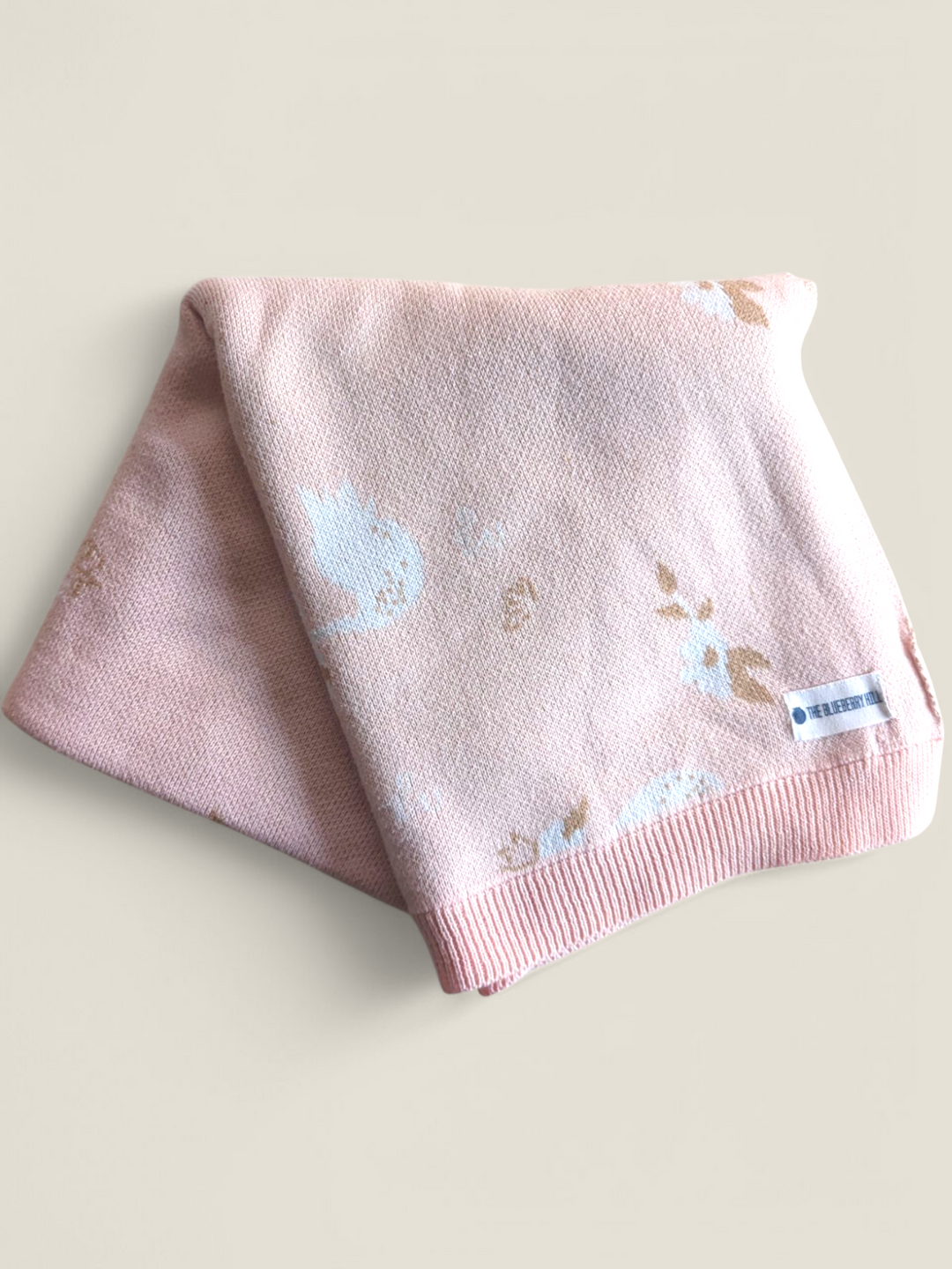BLUEBERRY PINK FLORAL BLANKET PRE-LOVED