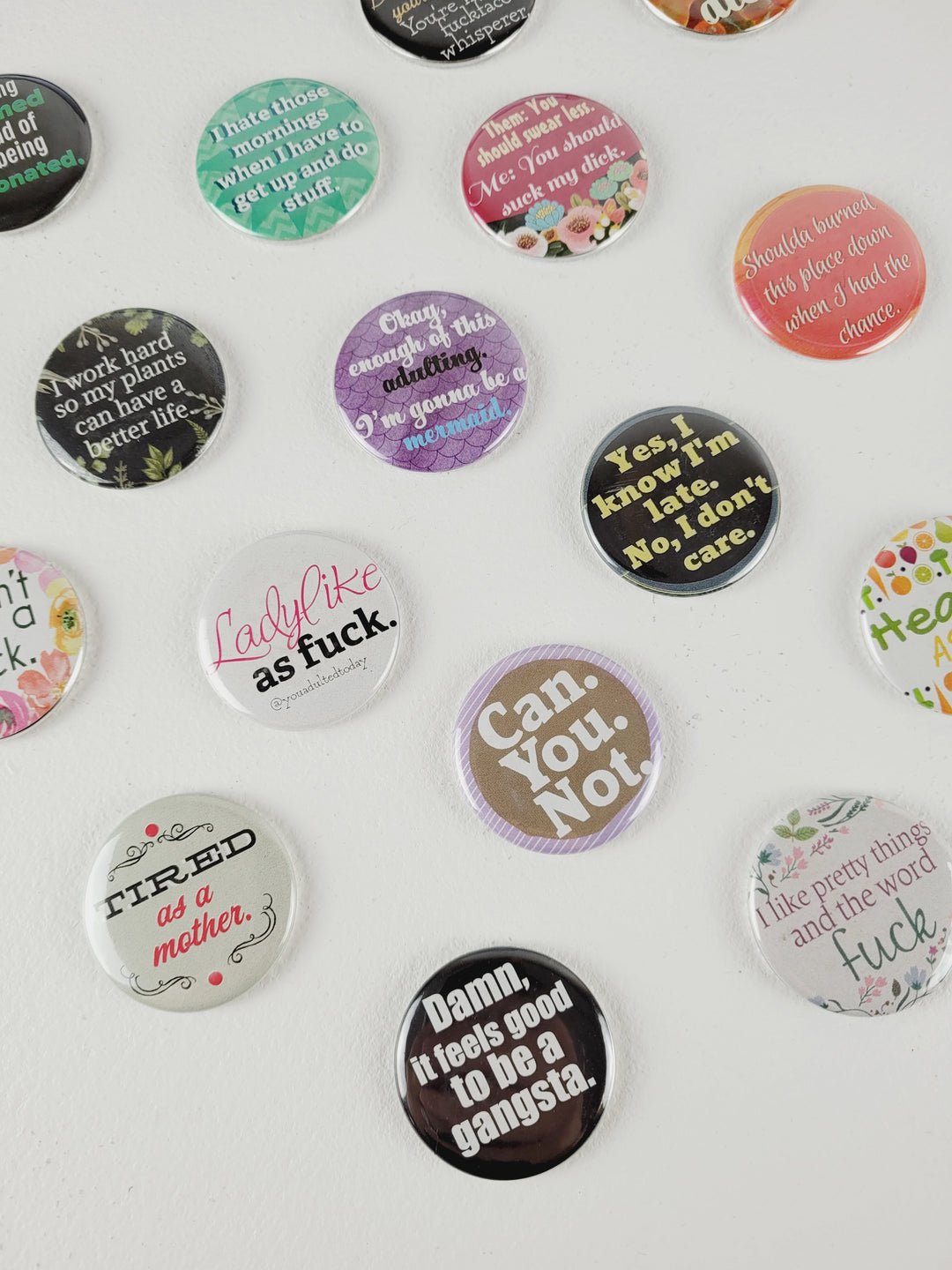 Peanut Parade, Round Humor Magnets
