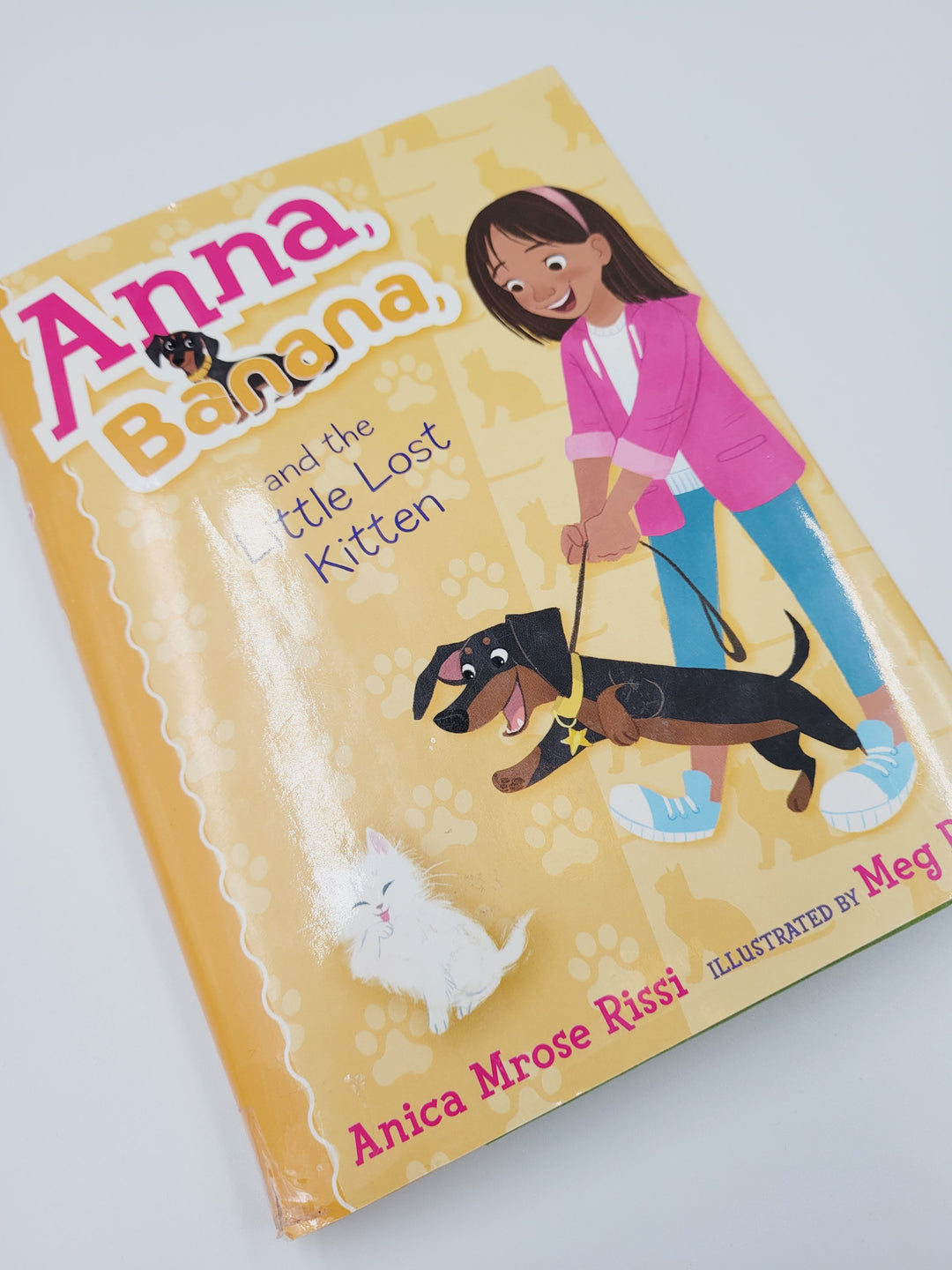 ANNA, BANANA, AND THE LITTLE LOST KITTEN HARDCOVER CHAPTERBOOK PRE-LOVED