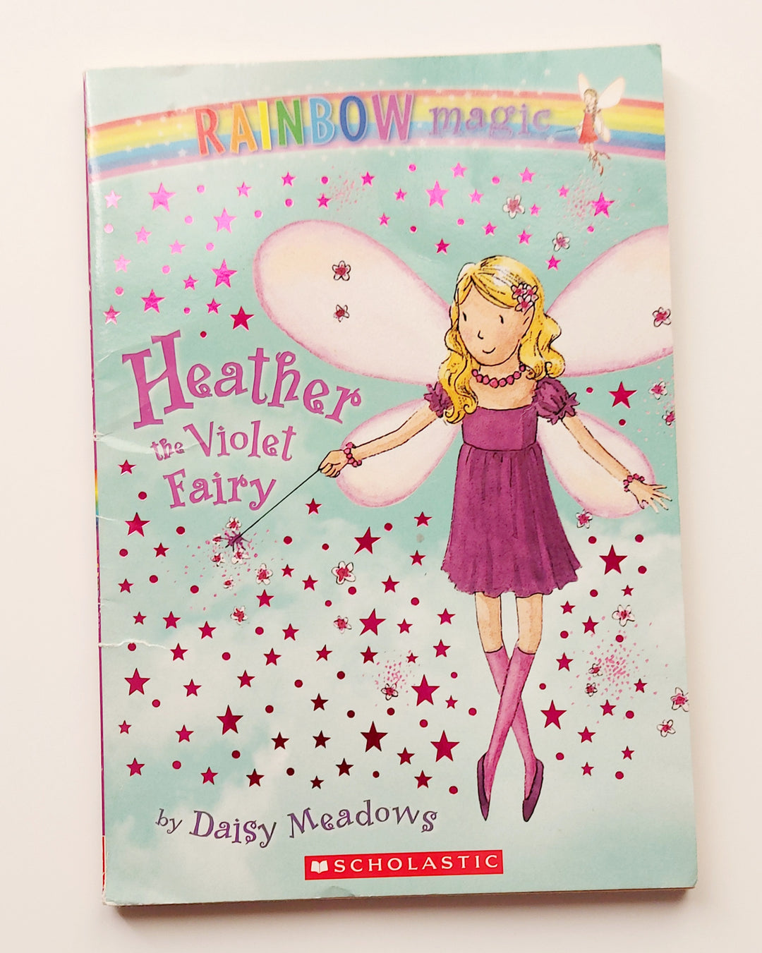 RAINBOW MAGIC HEATHER THE VIOLET FAIRY BOOK PRE-LOVED