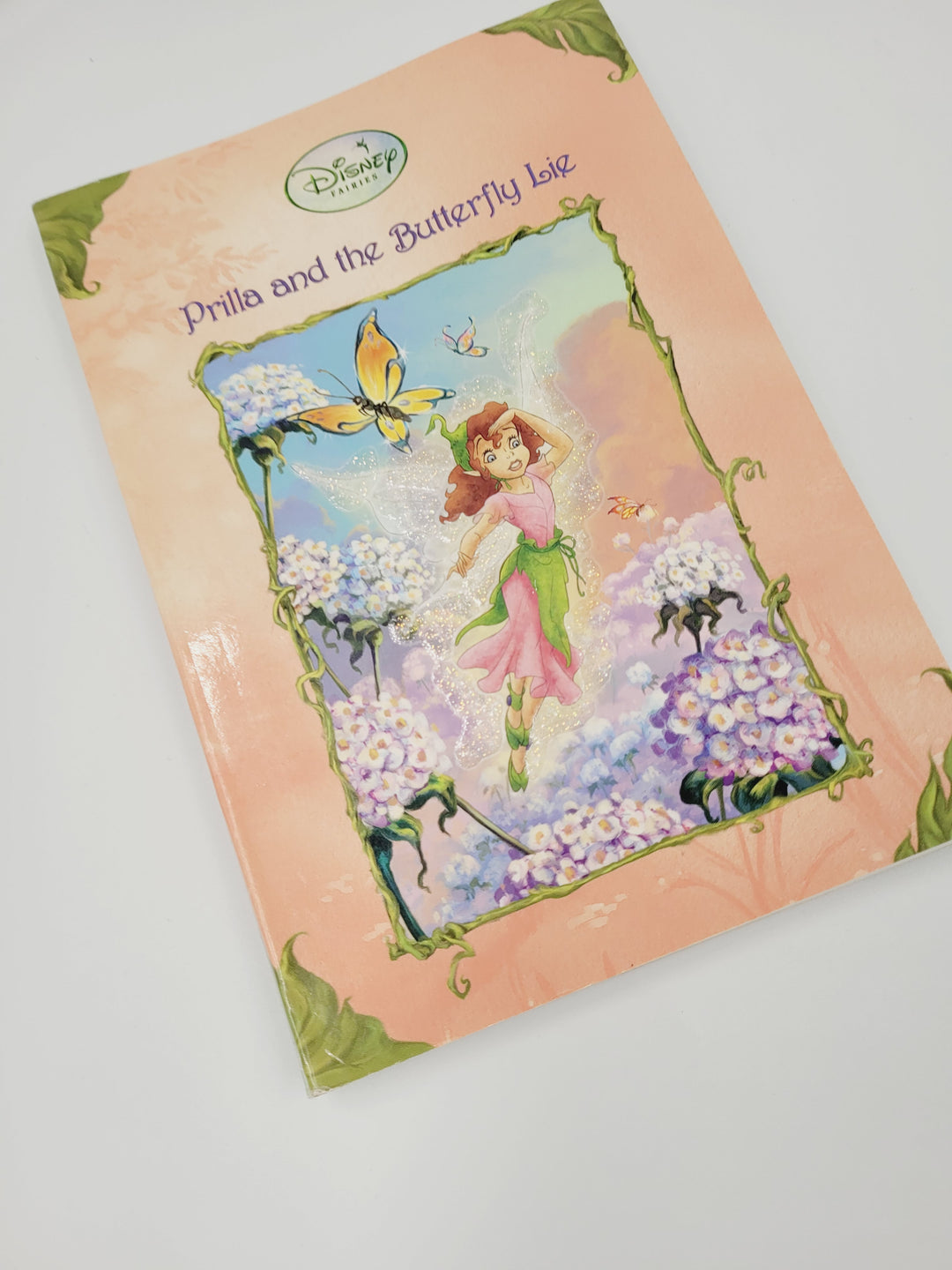 DISNEY FAIRIES PRILLA AND THE BUTTERFLY LIE CHAPTER BOOK EUC
