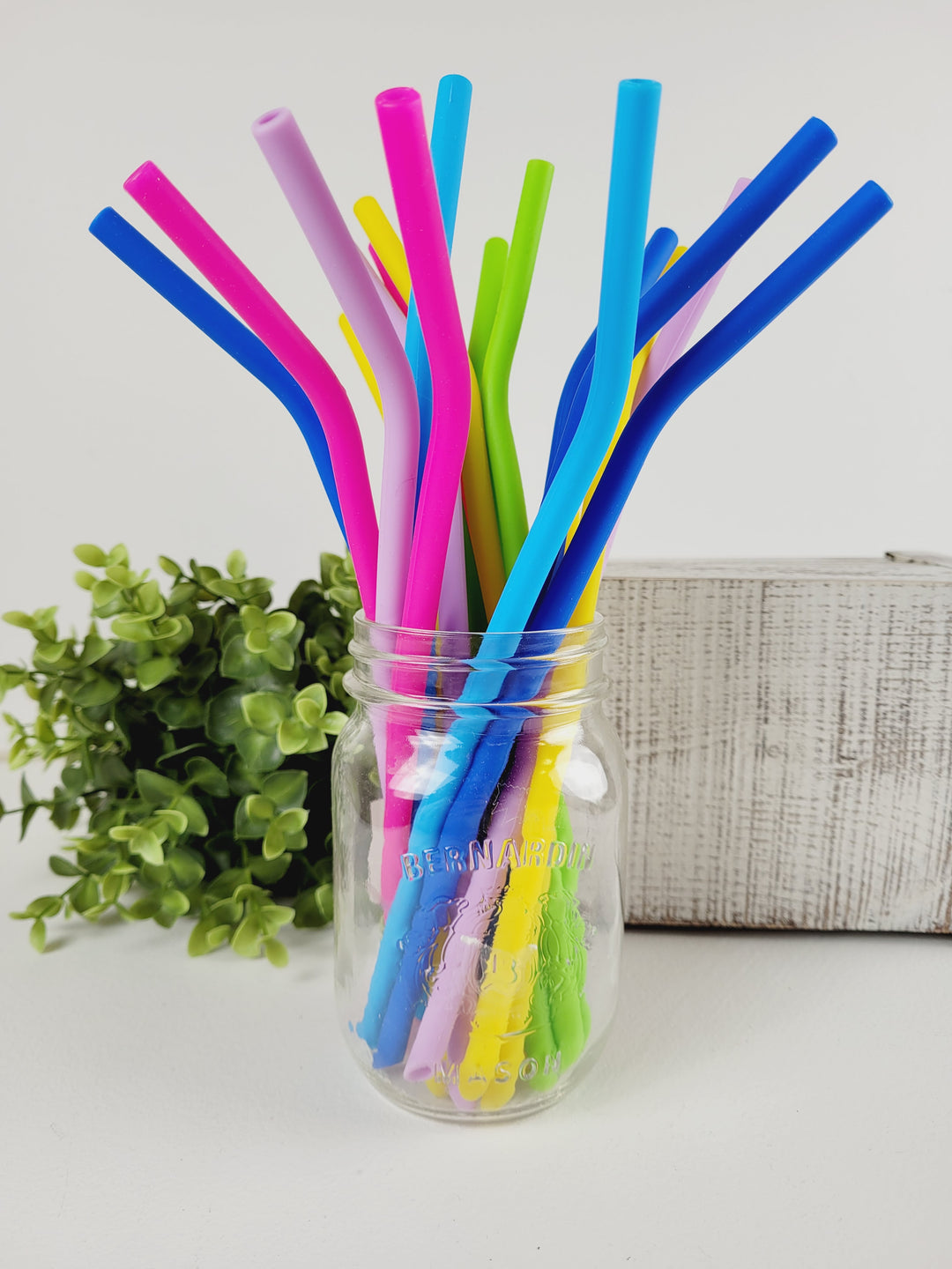 Reusable Skinny Silicone Straws