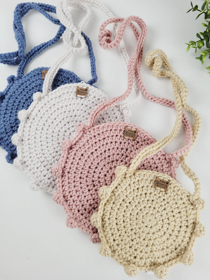 Pink Blossoms Crochet, Eden Purses