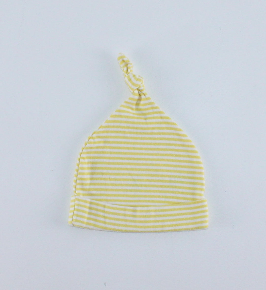 GAP YELLOW STRIPED HAT 3-6M PRE-LOVED
