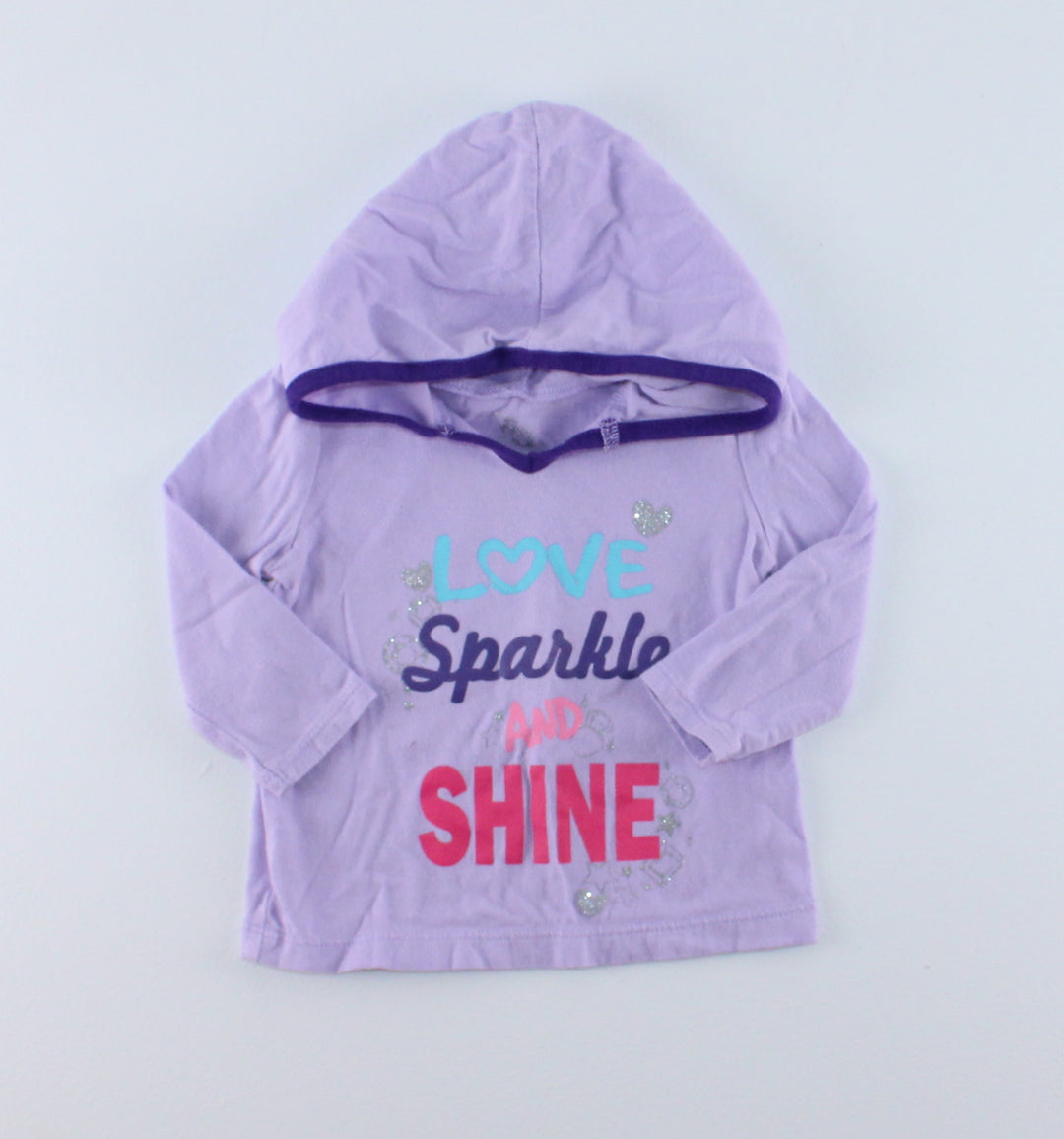 TCP PURPLE HOODED TOP 6-9M PRE-LOVED